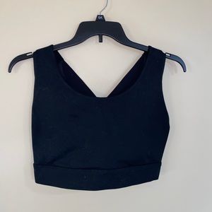 Fabletics black sports bra size 2XL